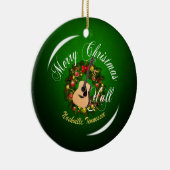 Frohe Weihnachten Y'all aus Nashville Ornament (Rechts)