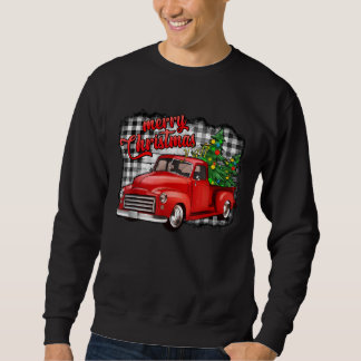 Frohe Weihnachten y'all Buffalo Karierten Xmas Tru Sweatshirt
