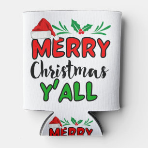 Frohe Weihnachten Y'all Dosenkühler