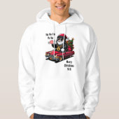 Frohe Weihnachten Ya'll Gangster Santa | Hoodie (Vorderseite)