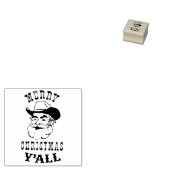 Frohe Weihnachten Y'ALL Gummistempel (Stempel)