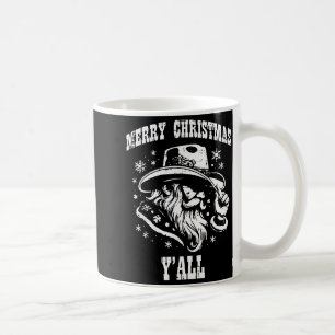 Frohe Weihnachten Yall Santa Cowboy Xmas Land Männ Kaffeetasse
