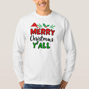 Frohe Weihnachten Y'all T - Shirt