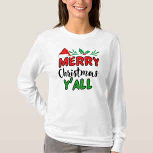 Frohe Weihnachten Y'all T - Shirt