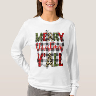 Frohe Weihnachten Y'all T - Shirt