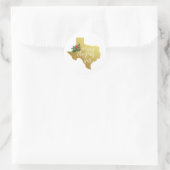 Frohe Weihnachten Y'all Texas Sticker (Tasche)