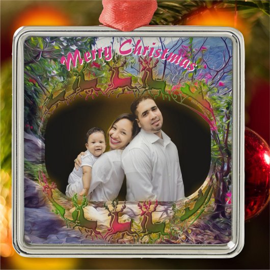 Frohe Weihnachten Yelapa Trail 821 Ornament Aus Metall