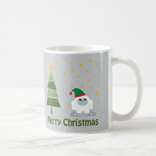 Frohe Weihnachten Yeti Kaffeetasse