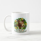 Frohe Weihnachten Yorkie Kaffeetasse (Links)