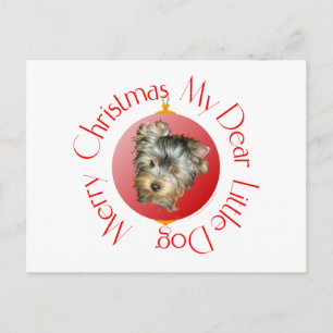 Frohe Weihnachten Yorkshire Terrier