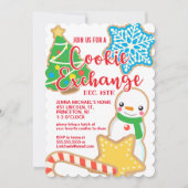 Frohe Weihnachten | Yummy Cookie Exchange Einladung (Vorderseite)