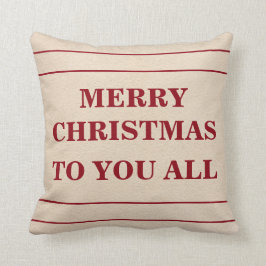 Frohe Weihnachten zu Ihnen alle Kissen