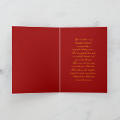 frohe Weihnachten zu meiner Tochter + (Innenseite)