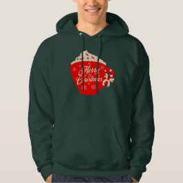 Frohe Weihnachten Zuckerguss Schneeflocken Sprinkl Hoodie