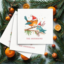 Frohe Weihnachten Zwei liebende Vögel Weihnachten