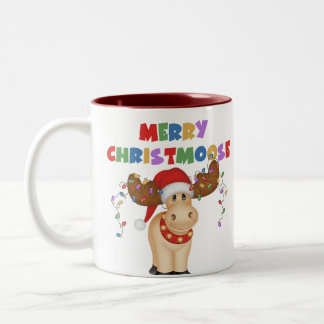 Frohe Weihnachten Zweifarbige Tasse