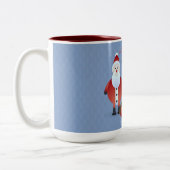 Frohe Weihnachten Zweifarbige Tasse (Links)