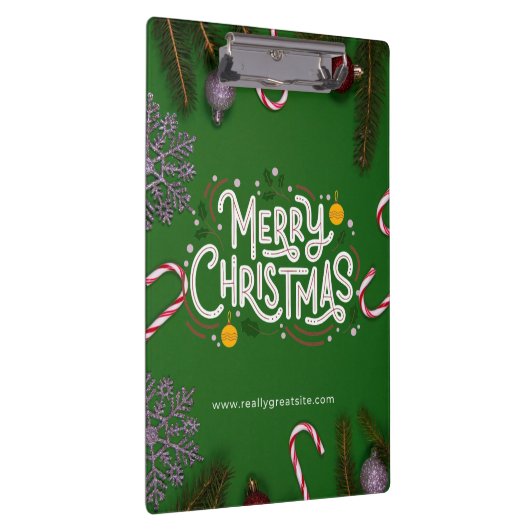Frohe Weihnachten Zwischenablage Klemmbrett (Rechts)
