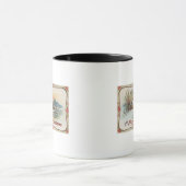 Frohe WeihnachtenEine Landschaft Tasse (Zentrum)