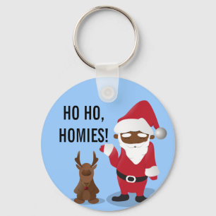 Frohe WeihnachtenHomeboys: Schwarze Sankt u. Schlüsselanhänger