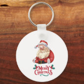 Frohe WeihnachtenKeychain Schlüsselanhänger (Vorderseite)
