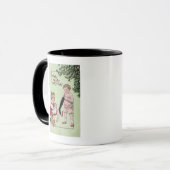 Frohe WeihnachtenKinder mit Toys by Tree Tasse (Vorderseite Links)