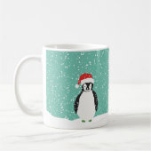 Frohe WeihnachtenSnowy Sankt Kaffeetasse (Links)