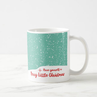 Frohe WeihnachtenSnowy Sankt Kaffeetasse