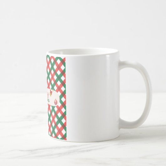 Frohe Weihnachtentasse Kaffeetasse (Rechts)