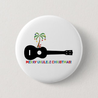 Frohe WeihnachtenUkulele Button