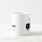 Frohe WeihnachtenUkulele Kaffeetasse (Mittel)