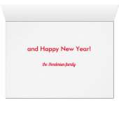 Frohe Weihnachts-3D-Text mit benutzerdefinierter I (Innenansicht Horizontal (Unten))