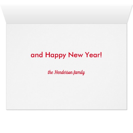 Frohe Weihnachts-3D-Text mit benutzerdefinierter I (Innenansicht Horizontal (Unten))