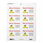 Frohe Weihnachts-Adresse (Vorne)
