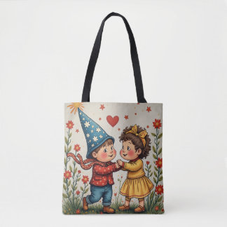 Frohe Weihnachts Angel Boy Girl Geschenk Tote Tasc Tasche