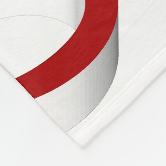 Frohe Weihnachts Angel Rot-Grün-Skript Fleecedecke (Ecke)