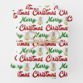 Frohe Weihnachts Angel Rot-Grün-Skript Geschenkpapier Set (Beispiel)