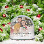 Frohe Weihnachts Baby Fotos Custom Oma Schneekugeln (Weihnachten)