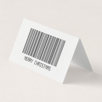 Frohe Weihnachts-Barcode