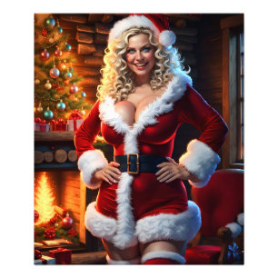 Frohe Weihnachts Barrack Block Poster