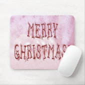 Frohe Weihnachts Bauble and Stars Schriftart Mousepad (Mit Mouse)