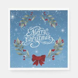 Frohe Weihnachts-Bibelverse Serviette