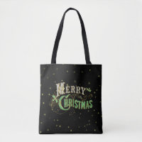 Frohe Weihnachts Bling Retro Typografie