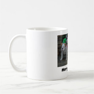 Frohe Weihnachts-Bulldog-Tasse Kaffeetasse
