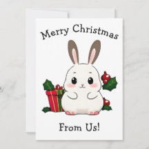 Frohe Weihnachts Bunny One