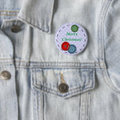 Frohe Weihnachts-Button mit Niedlichen Tasten & St Button (Beispiel)