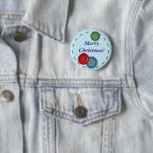 Frohe Weihnachts-Button mit Niedlichen Tasten & St Button (Beispiel)