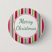 Frohe Weihnachts Candy Party Button Button Geschen (Vorderseite)