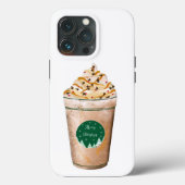 Frohe Weihnachts Caramel Drizzled Latte Case-Mate iPhone Hülle (Rückseite)