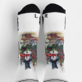 Frohe Weihnachts-Case-Mate Socken (Oben)